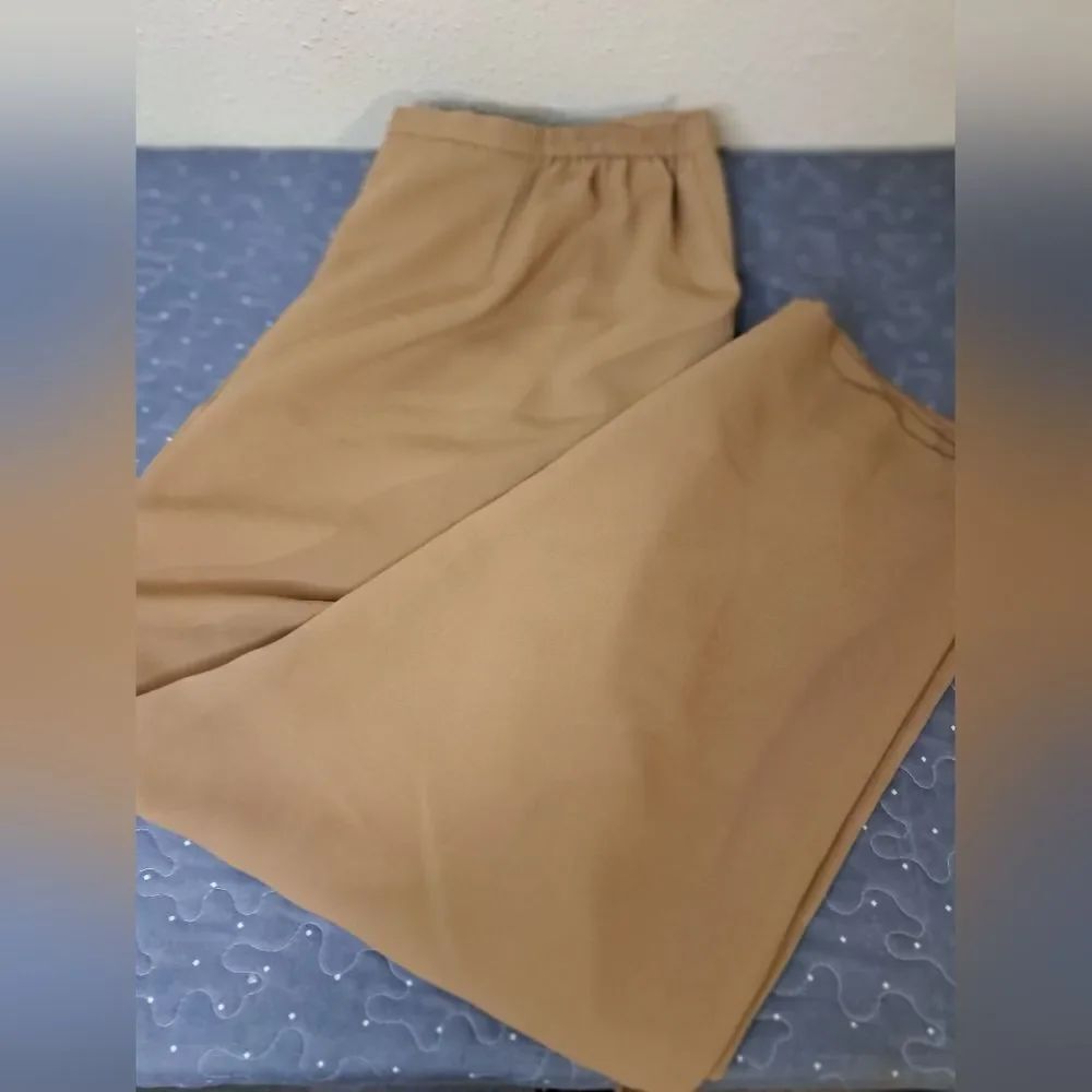 Josephine Chaus tan lined pants size 22